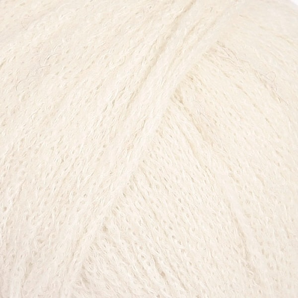 Sky Uni Colour Garn Alpakkamiks 50 g White 01 Drops