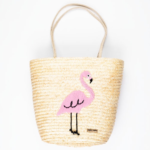 NYPD Straw Flamingo Sand
