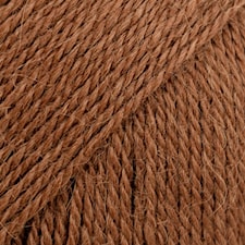 Alpaca Uni Colour 50 g Copper Brown 9041 Drops