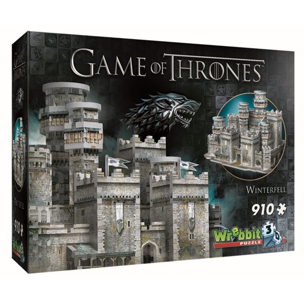 3D Pussel Game of Thrones Winterfell, Wrebbit