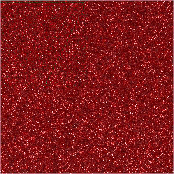 Strykestoff, A5, ark 148x210 mm, glitter, rød, 1 ark