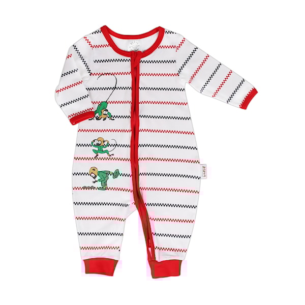 Pyjamas Rutrand, Röd, Pippi Långstrump