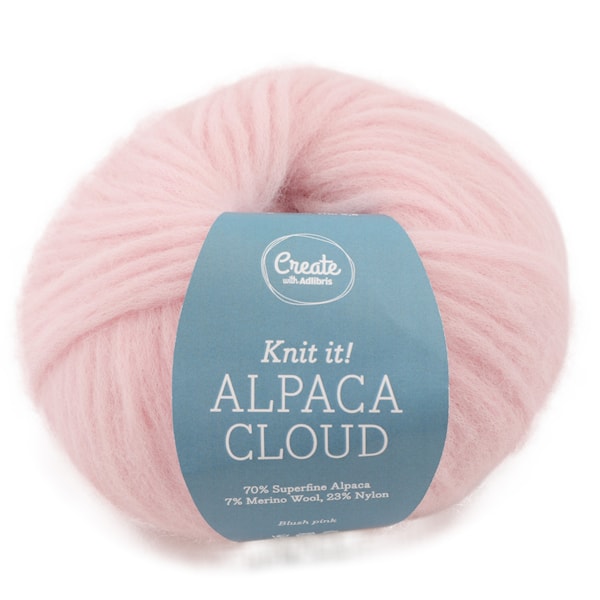 Adlibris Alpaca Cloud 50g Blush pink A289