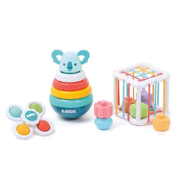 Ludi - Manipulation box with accessories - LU30125