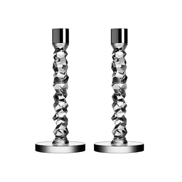 Orrefors Carat Ljusstake 2-pack 24 cm Kristall - ljusstakar & ljuslyktor Orrefors Carat Ljusstake 2-pack 24 cm Kristall - ljusstakar & ljuslyktor
