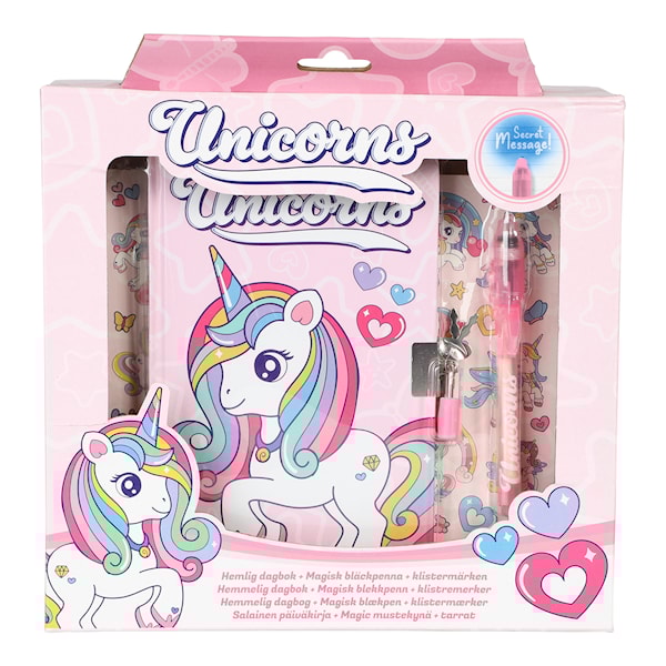 Unicorn Hemmelig Dagboksett