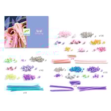 Tee kolme yöeläintä helmistä ja piipunrassista Djeco