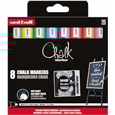 Merkepenn Chalk Marker PWE-5M 8-pakning Posca
