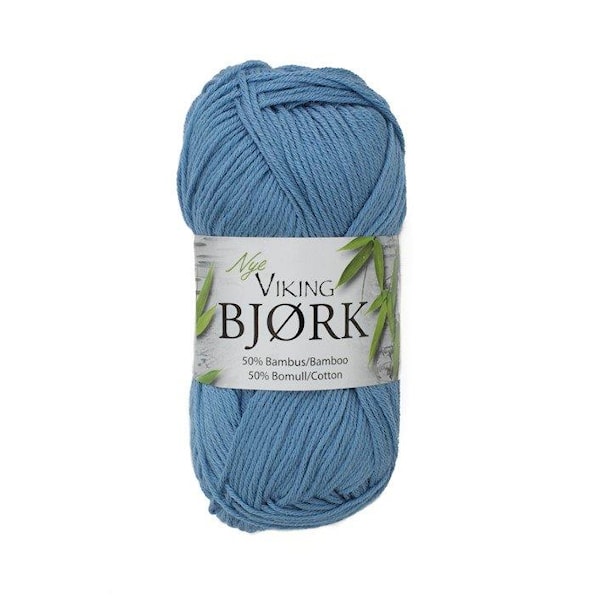 Viking of Norway Bjørk 50 gr Mellomblå 522