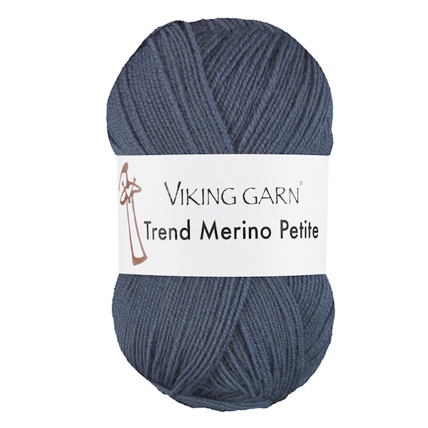 Trend Merino Petite 50 g Hvit 300 Viking Garn