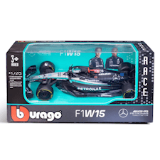 BBurago 1:43 Mercedes-AMG F1 W15 2024 George Russell