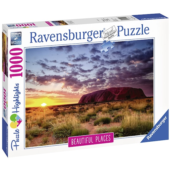 Ayers Rock Australia, Pussel 1000 bitar, Ravensburger