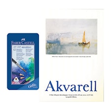 Presentpack med block och pennor