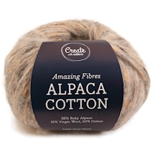 Adlibris Alpaca Cotton 50g Light Grey Twist A687