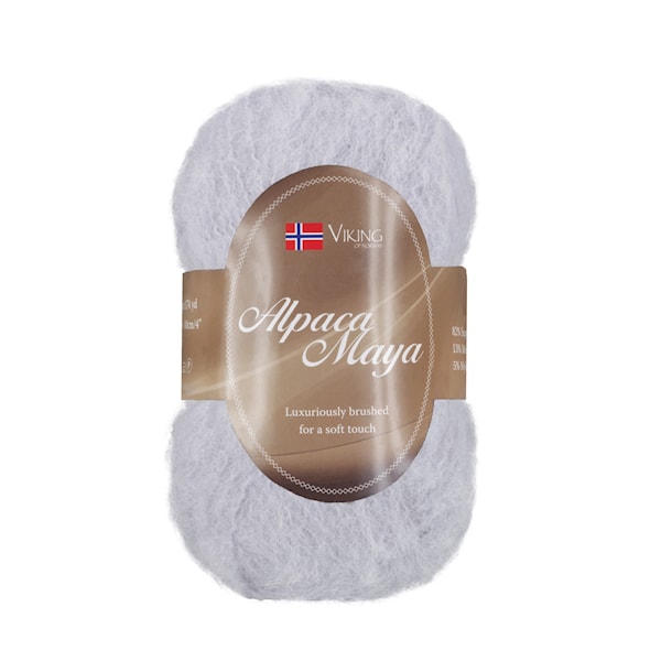 Alpaca Maya 50 g Lavendel 767 Viking Garn