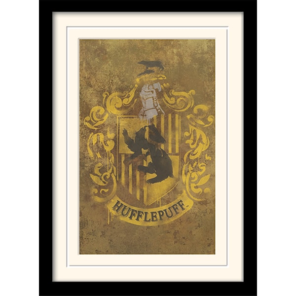 Harry Potter Inramad Poster Hufflepuff Crest Pyramid International Harry Potter Inramad Poster Hufflepuff Crest Pyramid International