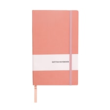 Notatbok A5 Dotted Adlibris Dusty Pink
