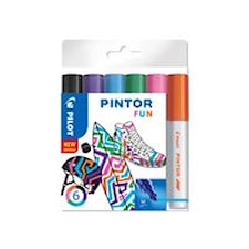 PILOT Märkpenna Pintor Medium 6-pack Fun Mix