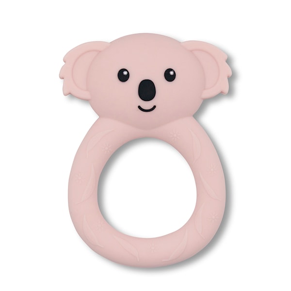 Jellystone Designs  Koala Bitering Silikon, Pink Salt -  Biteringer