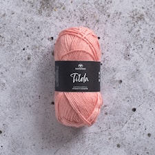 Tilda Garn Bomullsmix 50 g aprikos 537 Svarta Fåret
