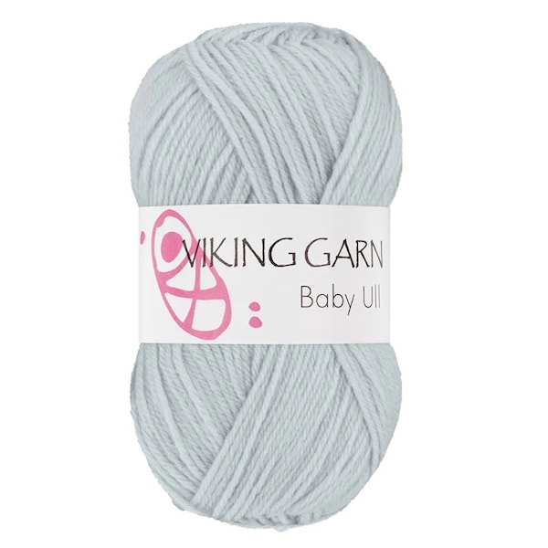 Baby Ull Garn Merinoull 50 g Viking Garn