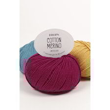 Drops Cotton Merino Uni Colour Garn Ullmix 50g Lilac 04