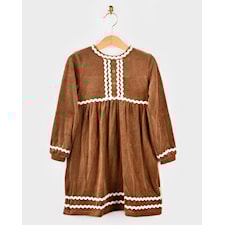 Pepparkaksklänning 134-140 cl 2 delar Den goda fen