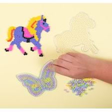 Pärlplattor häst & fjäril 2-p, Playbox