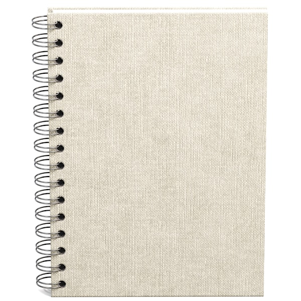 Notatbok A5 Linjert Linen 90 Sider Bigso Box of Sweden