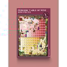 Vinpussel - Periodic Table of Wine 1000 bitar, Water & Wines
