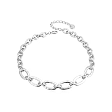 Choice Kort Halsband Silver
