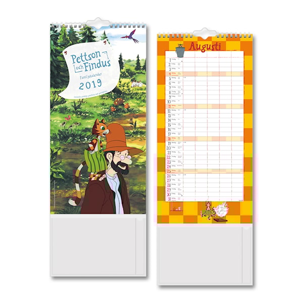 Familjekalender 2019 Burde Pettson & Findus