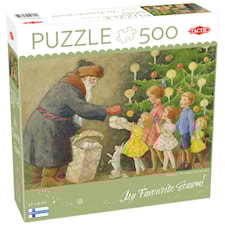 Klä Julgranen Pussel 500 Bitar Tactic