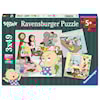 Pussel Super Charlie 3x49 bitar, Ravensburger