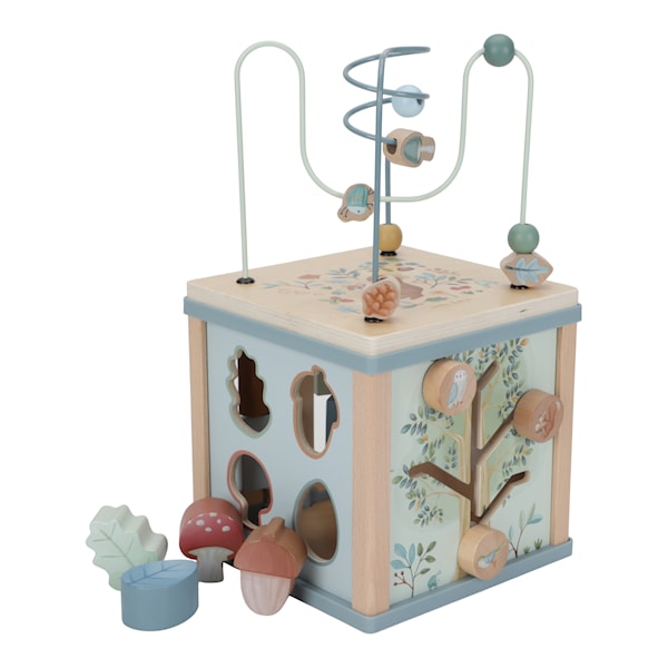 Little Dutch - Wooden activity Cube Forest Friends (LD7231)