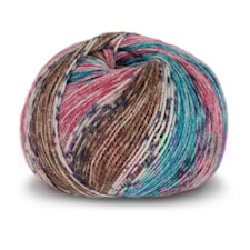 Dale Garn Tynn SW Wool Forte, Denim/Pink, 100g