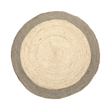 Broste Copenhagen Oddr Matta Jute D: 150 cm Natural/Drizzle