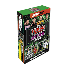 FORMULA 1 TURBO ATTAX MEGA TIN LIGHTNING ASS TOPPS