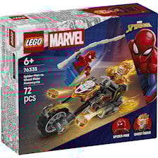 Spider-Man mot Ghost Rider på motorcykel LEGO Super Heroes Marvel (76335)