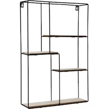 Vägghylla, Rektangulär