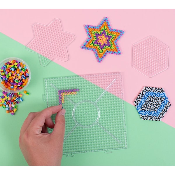 Playbox Perleplater 3 Stk -  Perler & Perlebrett