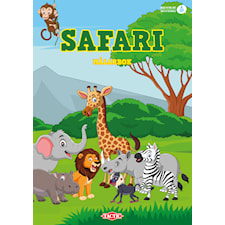 Safari målarbok Tactic