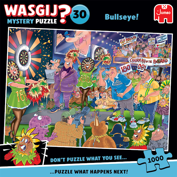 Wasgij Mystery 30 - Bullseye! Pussel 1000 bitar