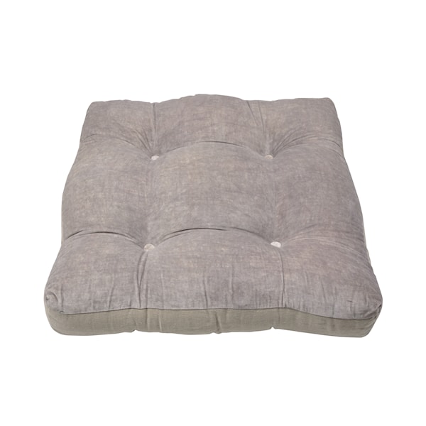 Day Home Velveto Golvkudde Bomullsammet/Linne 70x70x15 cm Ashis