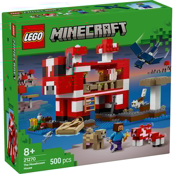 LEGO Minecraft 21270 Mooshroom-huset