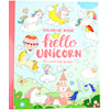 Målarbok Hello Unicorn 32 sidor