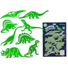 Självlysande Dinosaurier