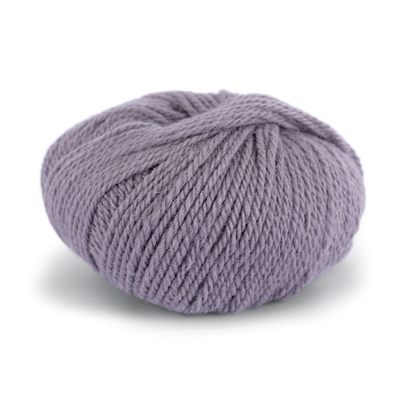 Knit At Home Chunky Alpaca Wool Ullmix 50 g Grå Lavendel 611