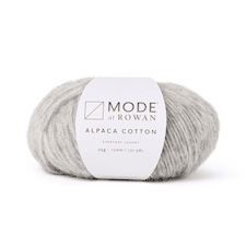 Alpaca Cotton sekoitelanka, 50 gr Feather Grey melange 013, Mode at Rowan