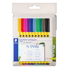 Noris Fineliner 0,6 MM 10-pakning Staedtler